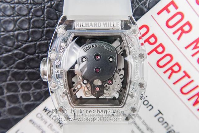 Richard Mille e理查徳米勒 RM052系列 最新鬼頭升級版 顱骨系列 原裝透明殼 理查徳米勒高端男士全自動機械腕表  hds1447